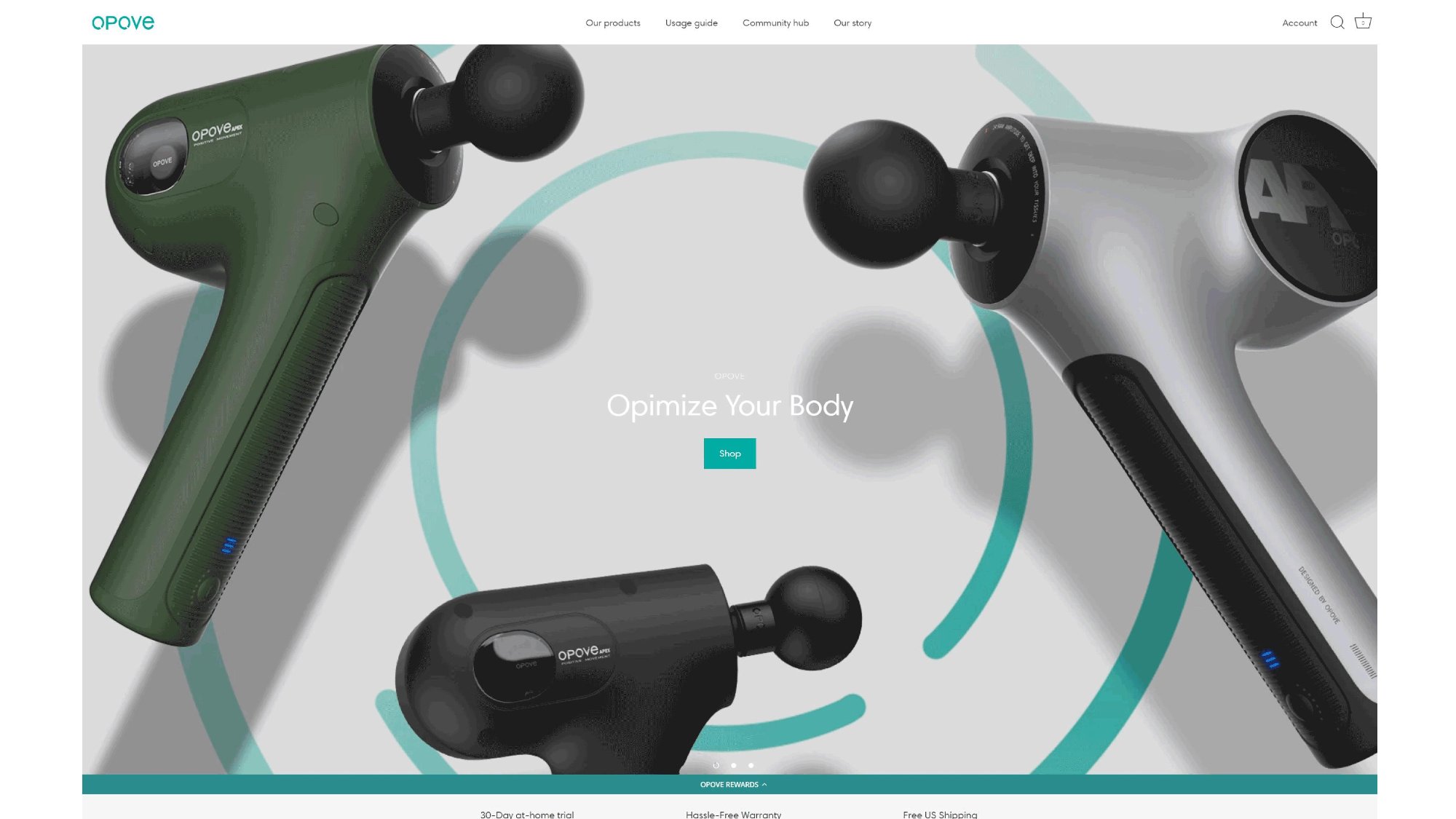 Opove website