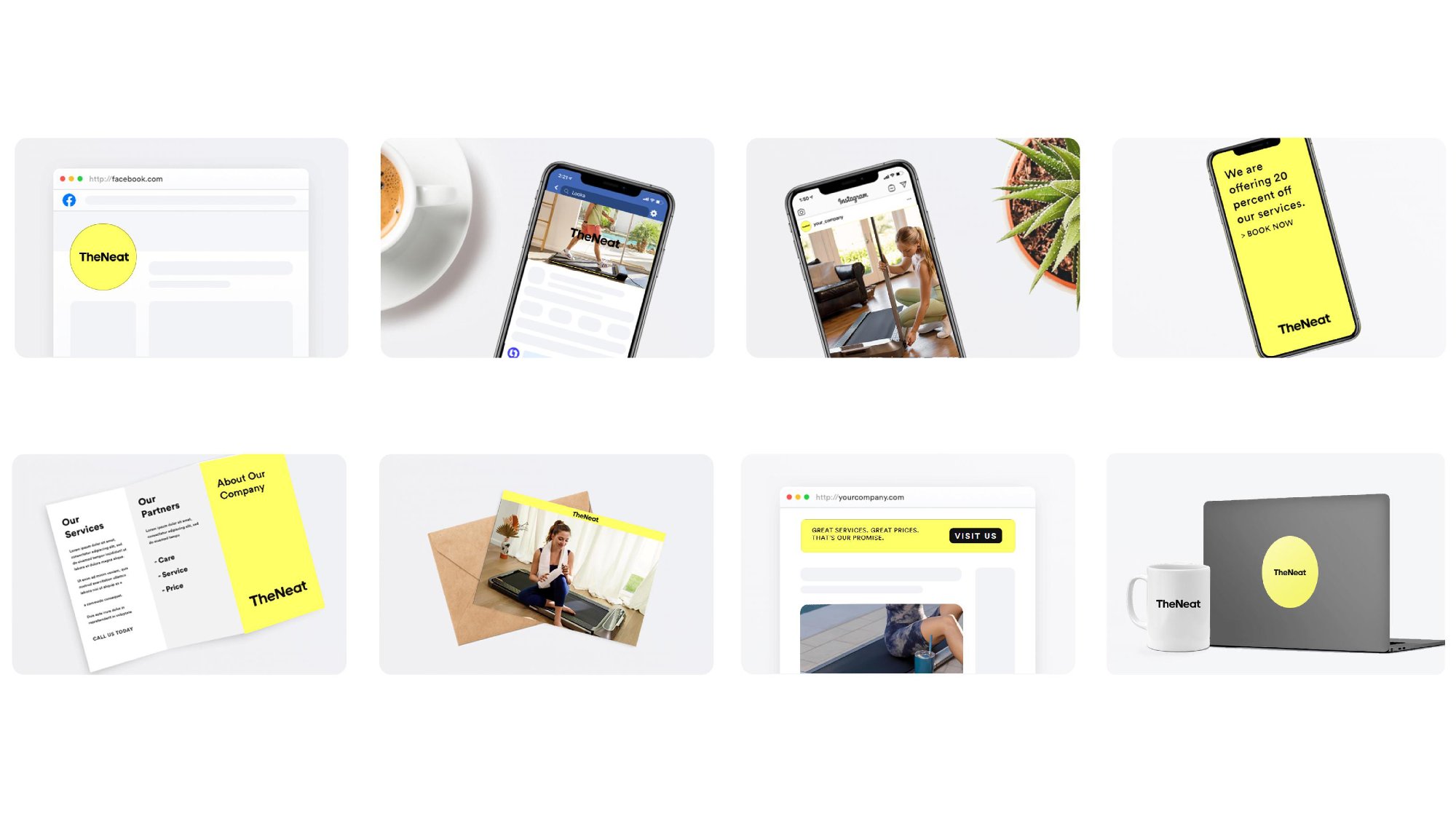 TheNeat brand materials